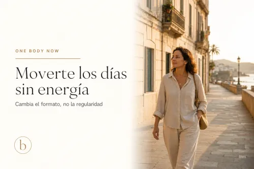 Moverte los días sin energía