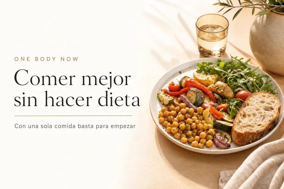 Comer mejor sin hacer dieta