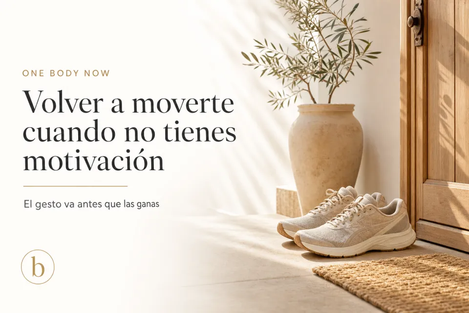 Volver a moverte cuando no tienes motivación