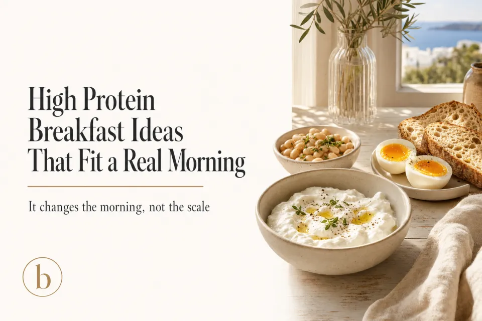 High Protein Breakfast Ideas That Fit a Real Morning