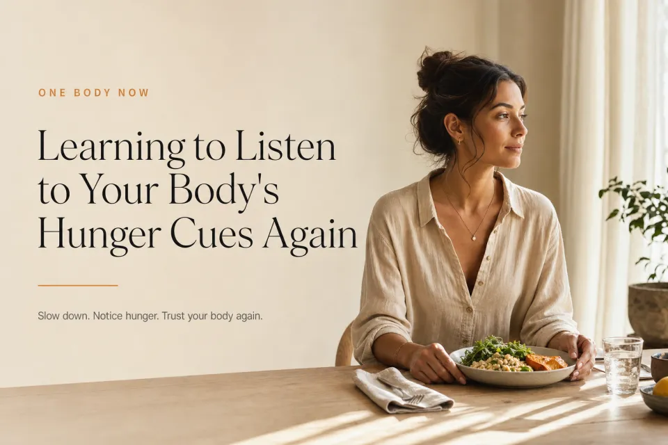 Learning to Listen to Your Body's Hunger Cues Again