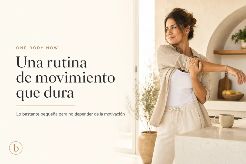 Construir una rutina de movimiento que dure