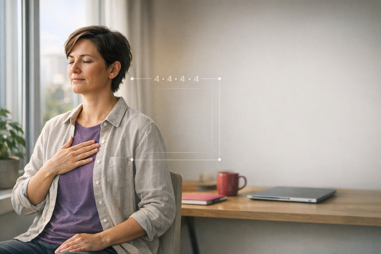 Box Breathing: A Simple Technique That Actually Helps When You're Overwhelmed (Honest Guide, No Miracles)