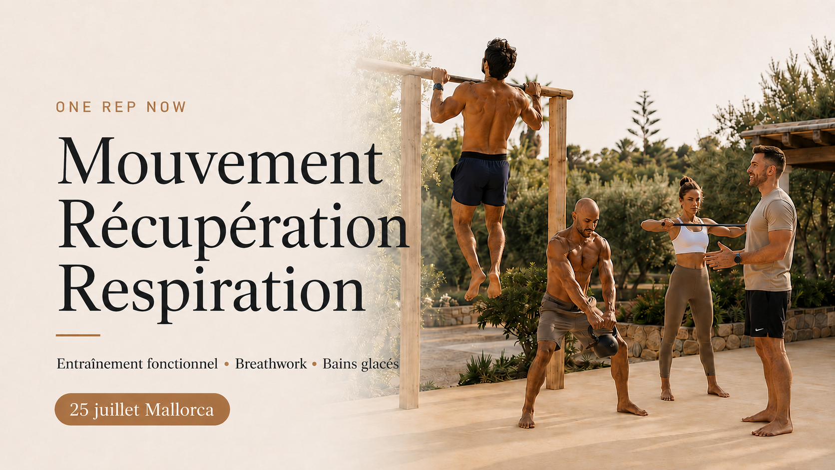 Move : Entraînement Fonctionnel, Respiration guidée, Bain glacé et Brunch